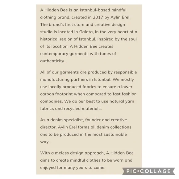 The Hidden Bee Puff Sleeve Cotton Tan Maxi Open Trench Coat Size M - Picture 2 of 13